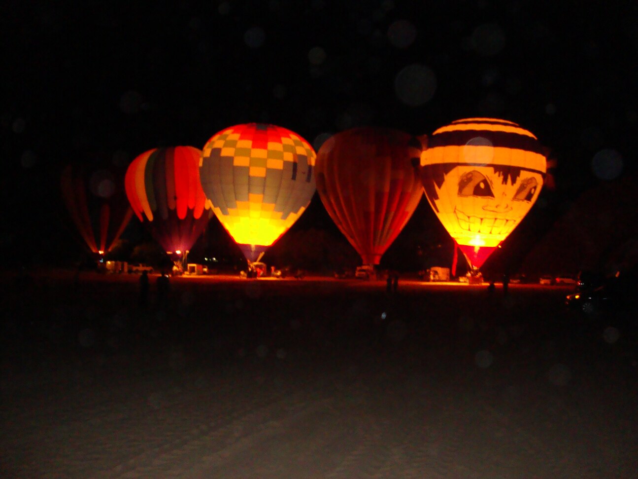 And a balloon lighting