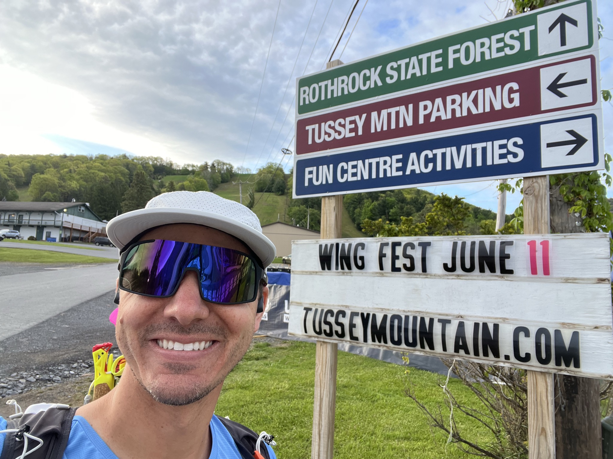 Signage near the start