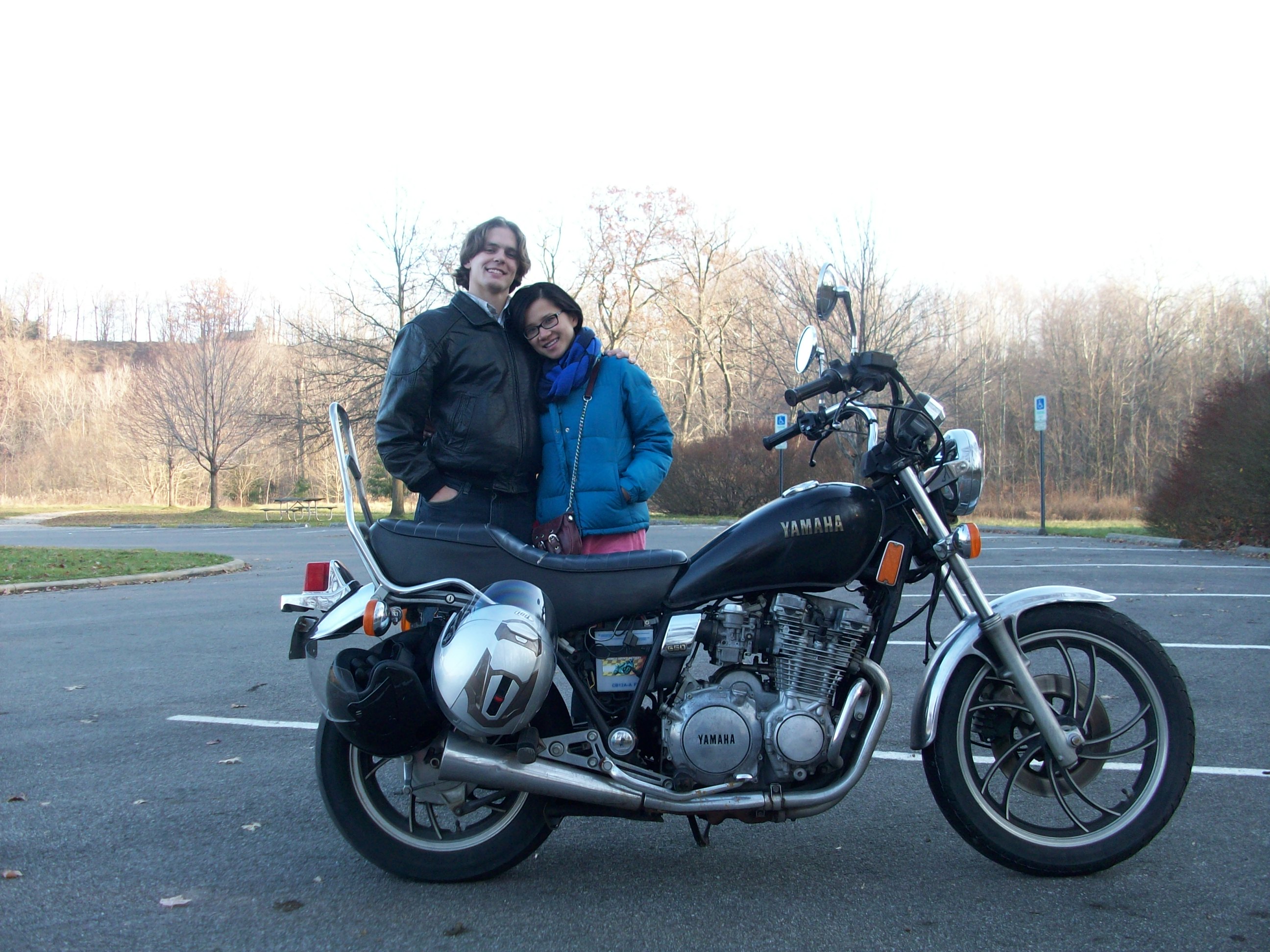 After getting brunch and a quick nap we rode to Mill Hollow, walked along the river, and skipped stones.