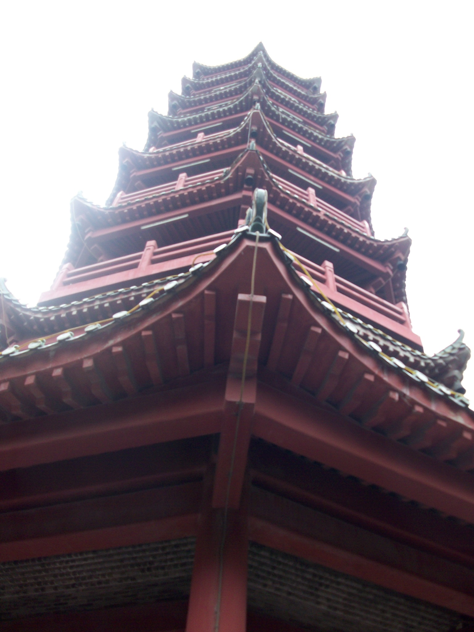 This is the pagoda at the very top.  The same one that you could see from the front gate.