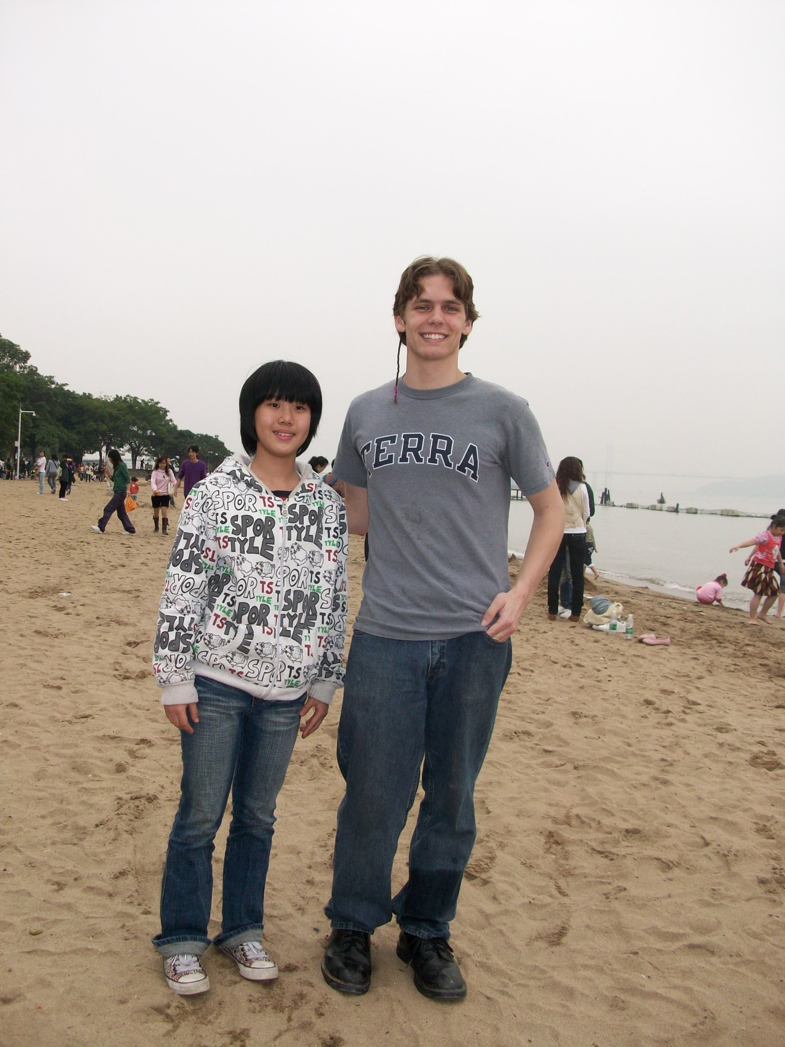 This girl wanted to have her picture taken with me.  I don&rsquo;t know her.  Not the first time, probably not the last.