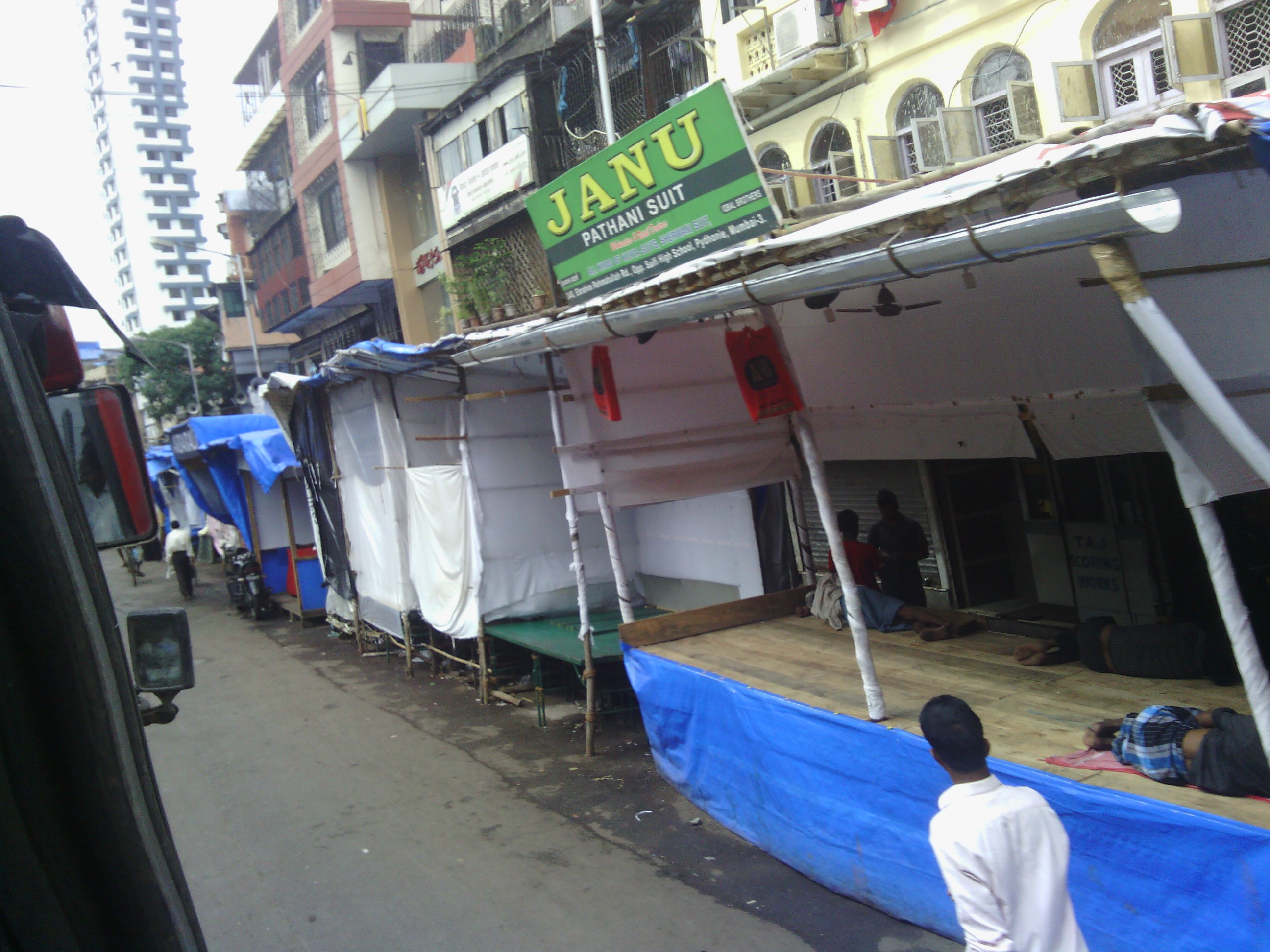 A lot of small shops were closed for Ead, the end of Ramadan.