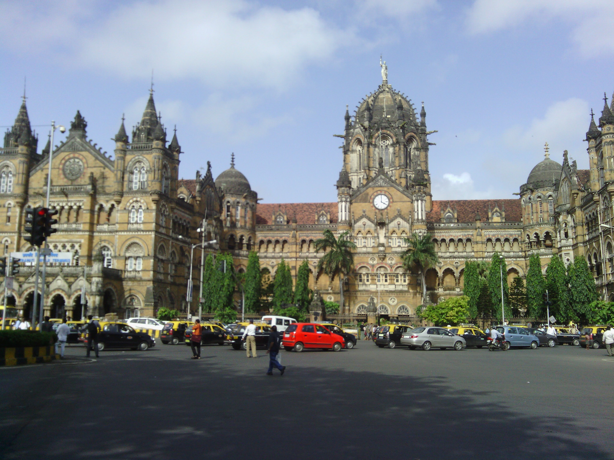 India&rsquo;s oldest rail station. Built by the British, it was originally called Victoria Terminus. It was later renamed to something completely unpronouncible.