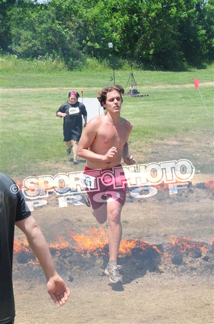 Me jumping the fire