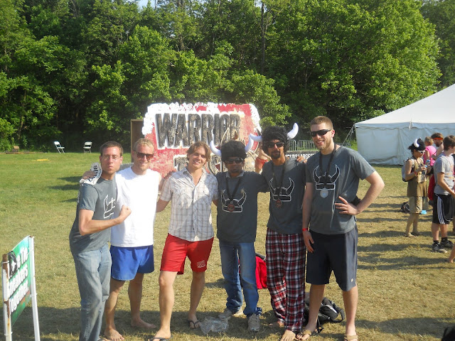 Our whole running crew after we were all done for the day.